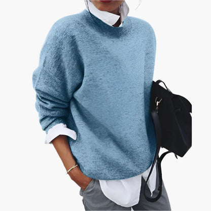 Women's Casual Relaxed Fit Sweater Pullover – Modern Everyday Style