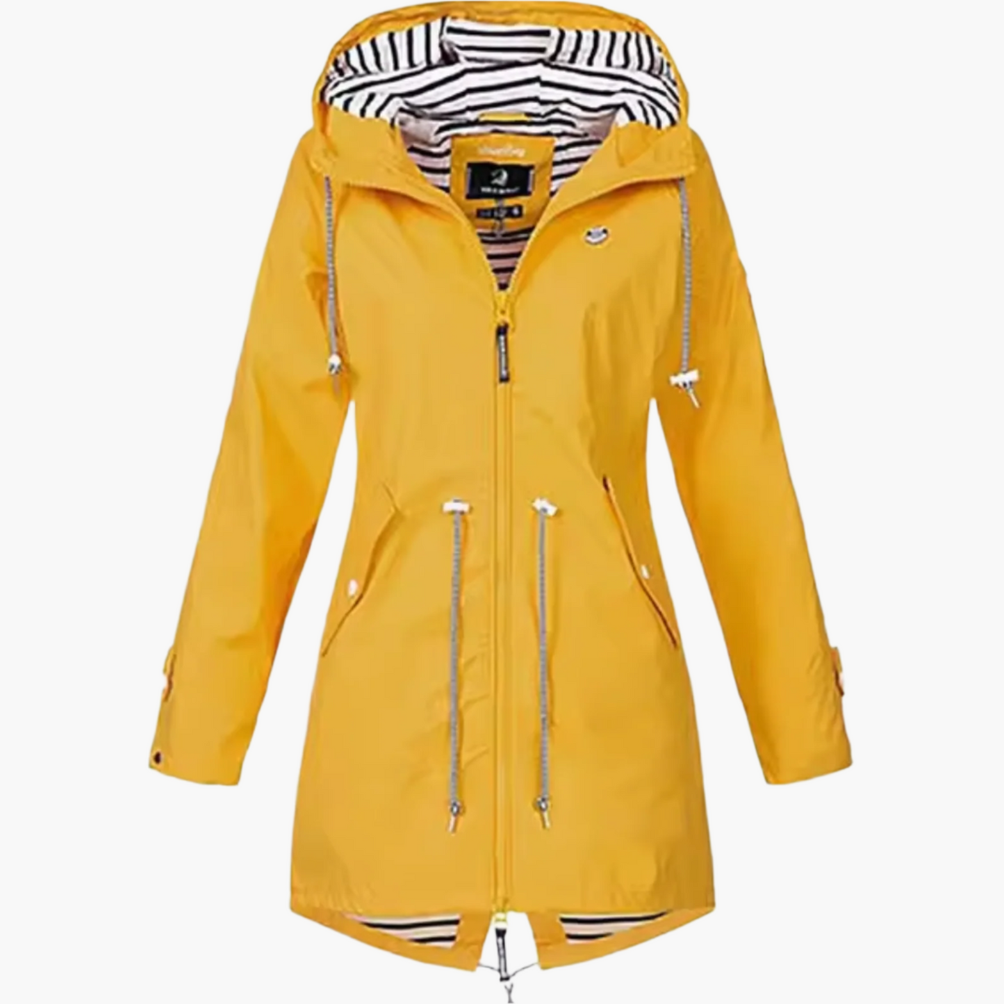 Women's Waterproof Outdoor Hooded Windbreaker Jacket – Casual All-Season Rain Coat
