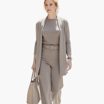 Women's Three-Piece Elegant Business & Casual Pantsuit Set – Classic Tailored Outfit