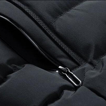 Men's Puffer Thermal Vest with Hood – Modern Outdoor and Casual Style