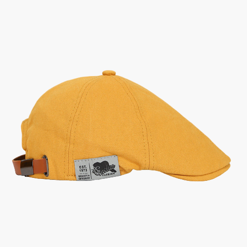 Men's Classic Adjustable Beret Hat for Stylish Everyday and Formal Wear