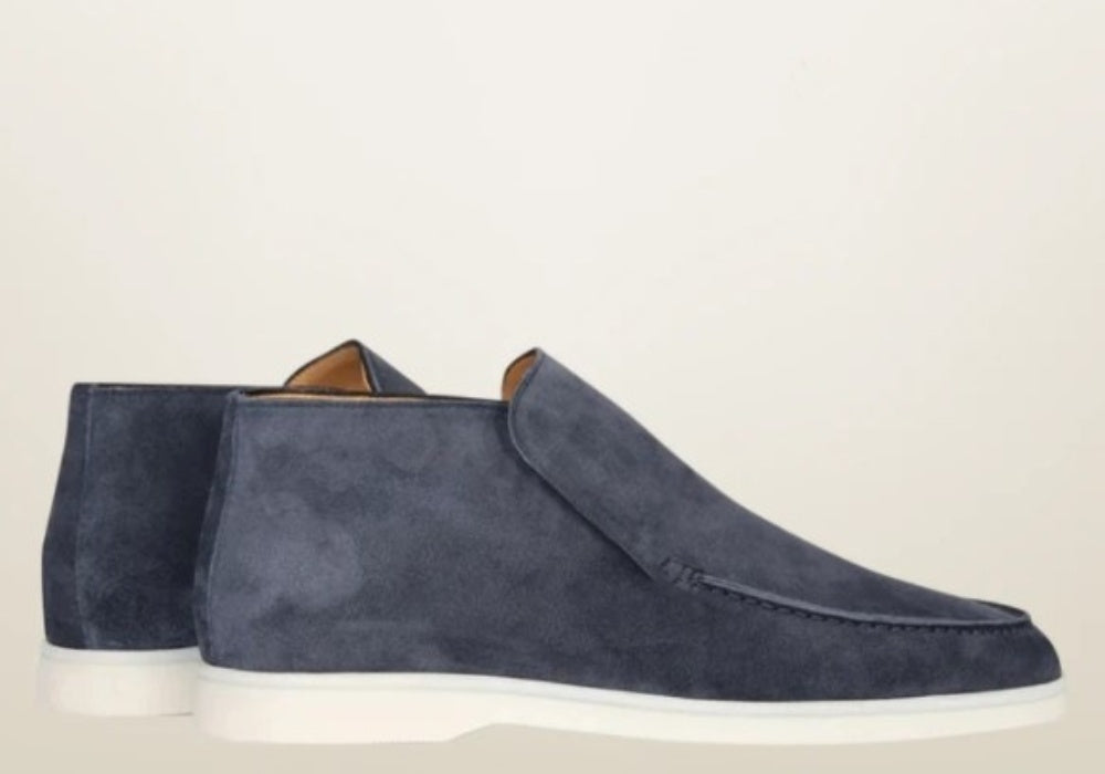 Catherine – Retro Flat Ankle-length Loafers
