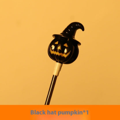 Halloween Luminous Hand Crank Shaker Wand for Kids and Parties