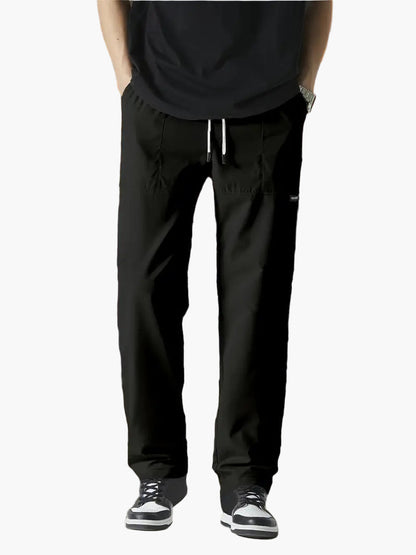 Men's Classic Straight-Leg Jogger Pants for Everyday Comfort and Style