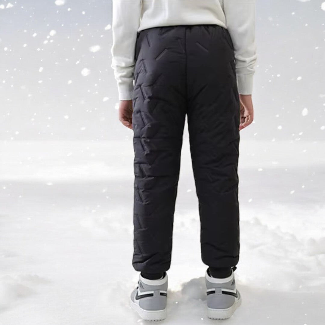 Kids' Outdoor Winter Pants - Water-Resistant, Fleece-Lined, Windproof, Adventure-Ready
