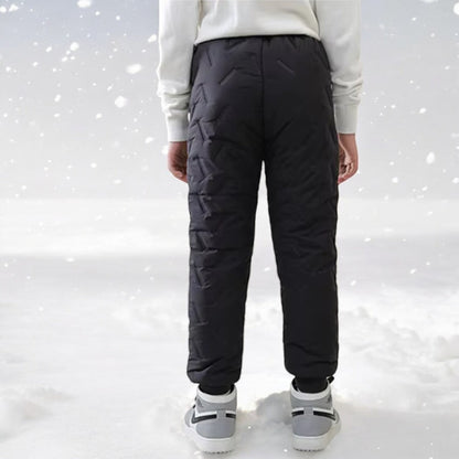 Kids' Outdoor Winter Pants - Water-Resistant, Fleece-Lined, Windproof, Adventure-Ready