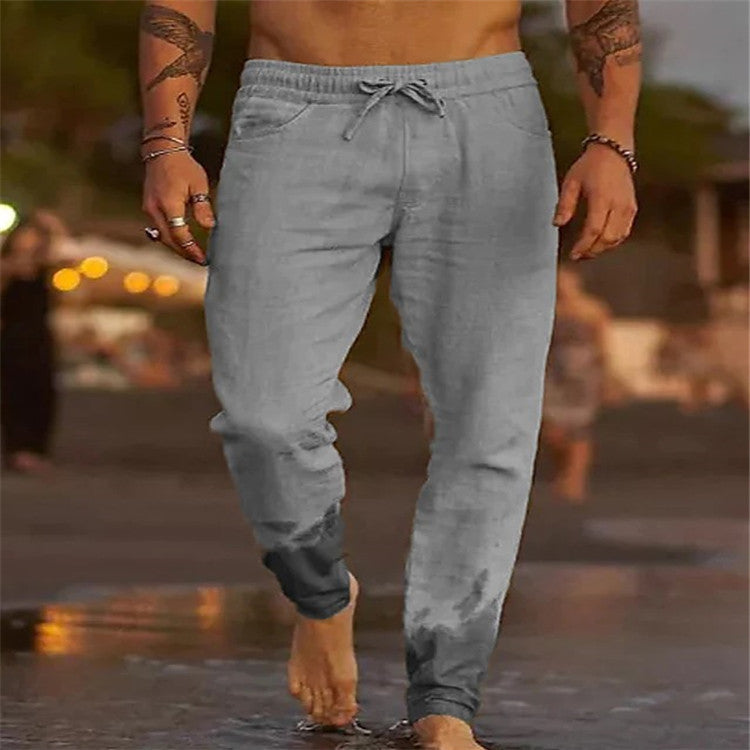 Fred – Men's Solid Color Casual Pants