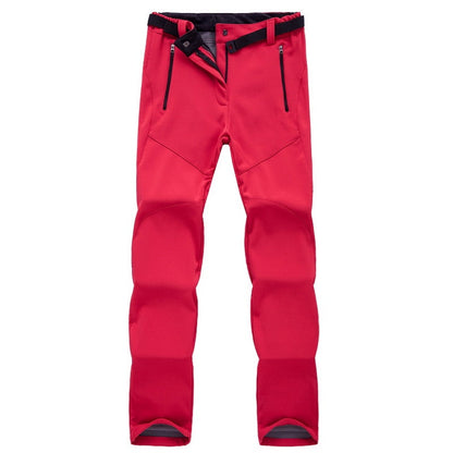 Men's Outdoor Waterproof Hiking Pants – Tactical Fleece-Lined Trekking Trousers