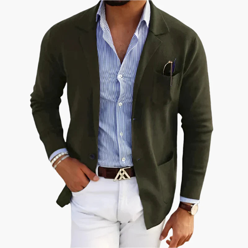 Men's Classic Blazer Timeless Style for Business and Casual Occasions