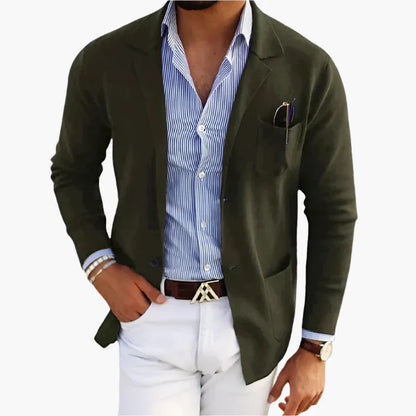 Men's Classic Blazer Timeless Style for Business and Casual Occasions