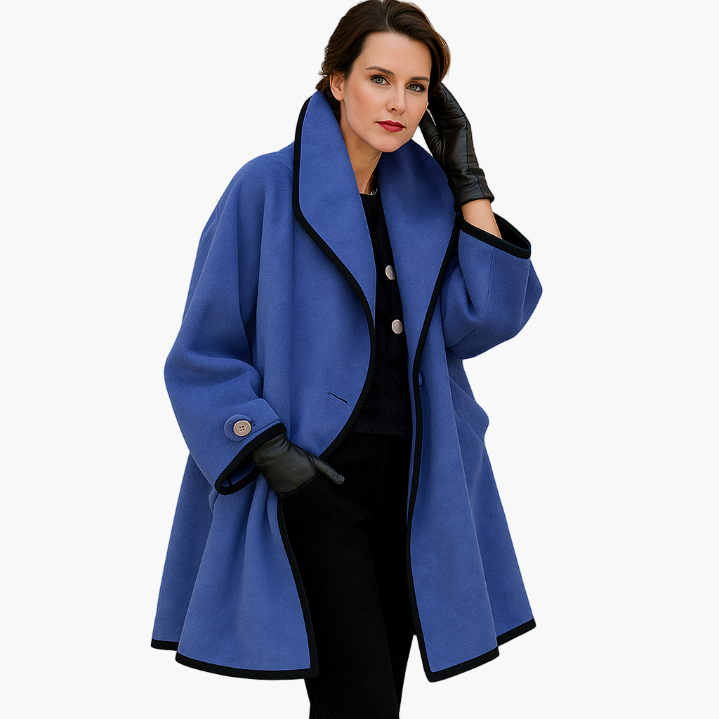 Women's Elegant Oversized Trench Coat – Fashionable Winter Outerwear for Versatile Occasions