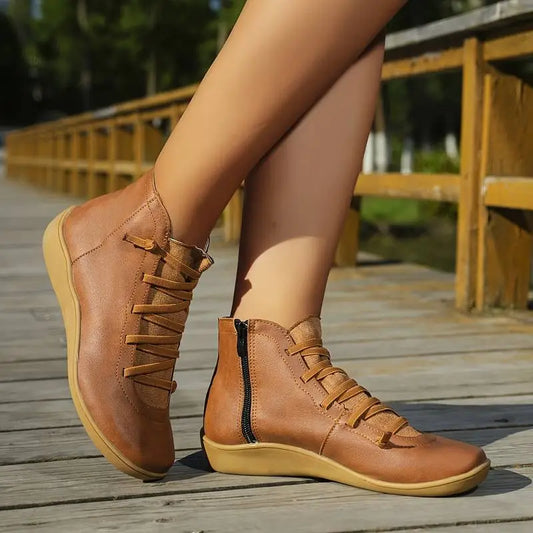 Women's Casual Comfort Ankle Boots – Fashionable Everyday Walking Booties