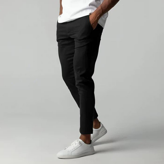 Men's Slim Fit Chino Pants for Versatile Style and Comfort