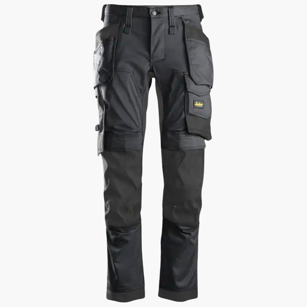 Men's Stretch Work Trousers with Holster Pockets – Durable Utility Pants for Professional Use