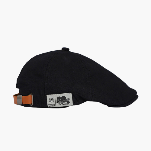 Men's Classic Adjustable Beret Hat for Stylish Everyday and Formal Wear