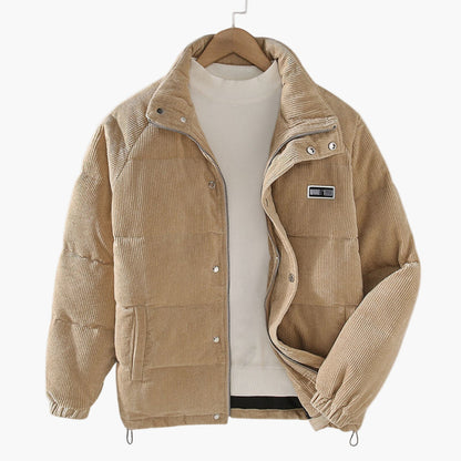 Men's Stylish Winter Puffer Jacket for Urban and Outdoor Use