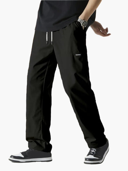 Men's Classic Straight-Leg Jogger Pants for Everyday Comfort and Style