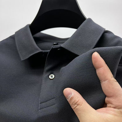 Neil – Embroidered Lapel T-shirt
