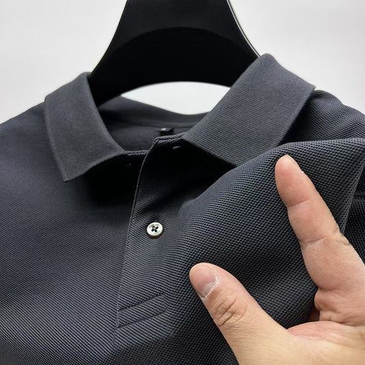 Neil – Embroidered Lapel T-shirt