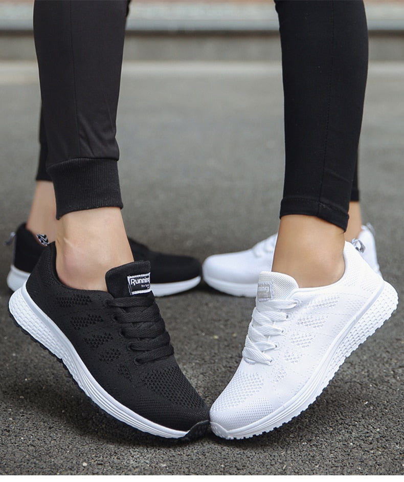 Women's Lightweight Breathable Running Sneakers - Athletic Comfort Shoes