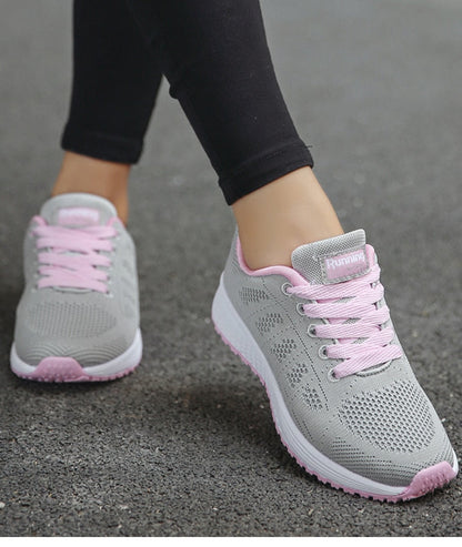 Women's Lightweight Breathable Running Sneakers - Athletic Comfort Shoes