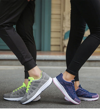 Women's Lightweight Breathable Running Sneakers - Athletic Comfort Shoes