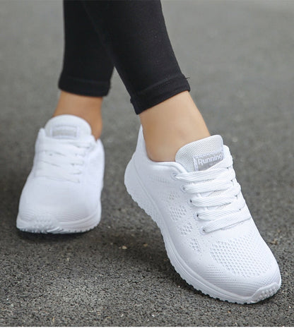 Women's Lightweight Breathable Running Sneakers - Athletic Comfort Shoes