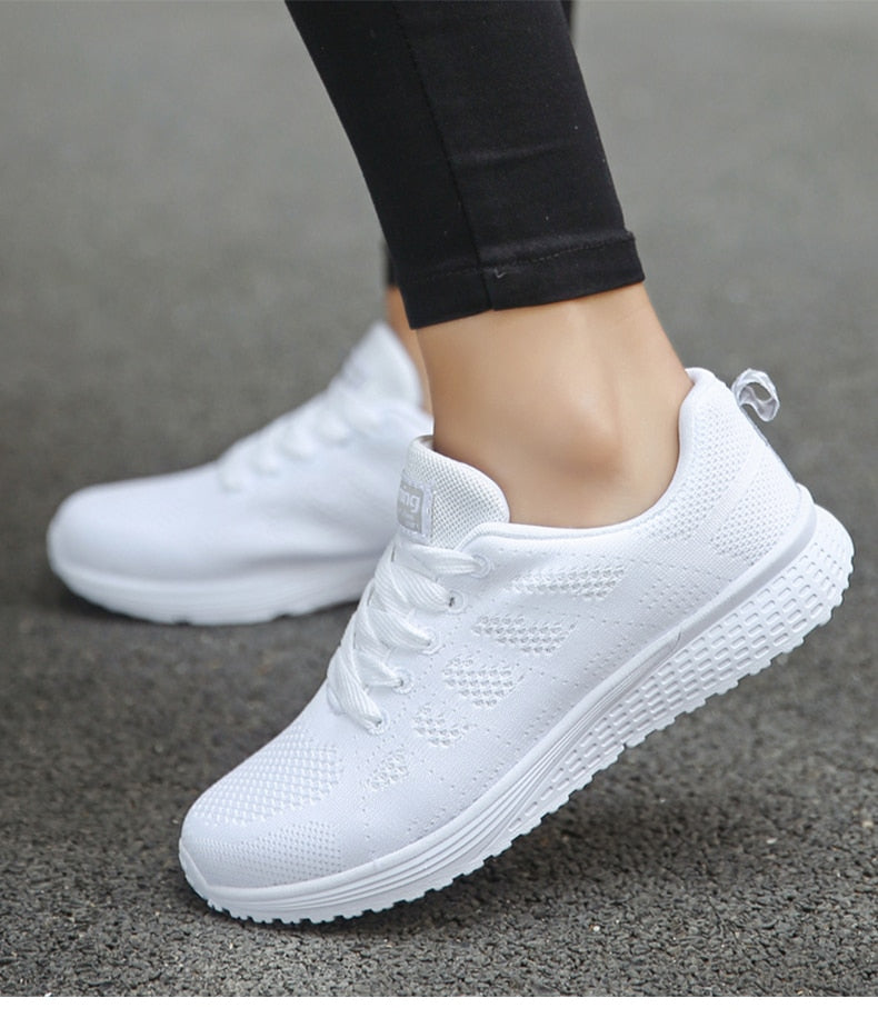 Women's Lightweight Breathable Running Sneakers - Athletic Comfort Shoes