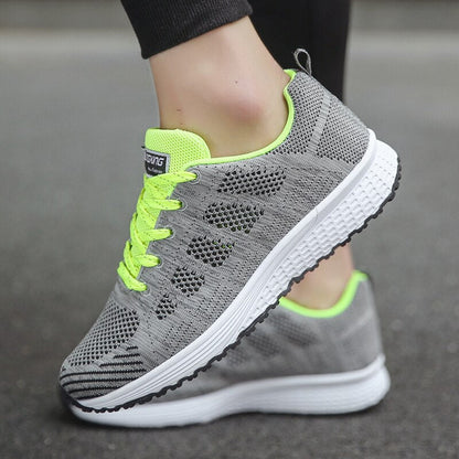 Women's Lightweight Breathable Running Sneakers - Athletic Comfort Shoes