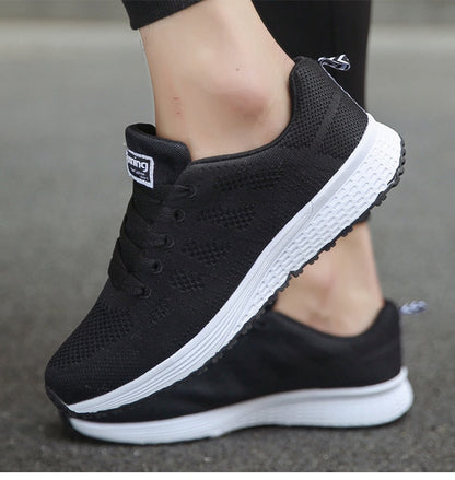 Women's Lightweight Breathable Running Sneakers - Athletic Comfort Shoes