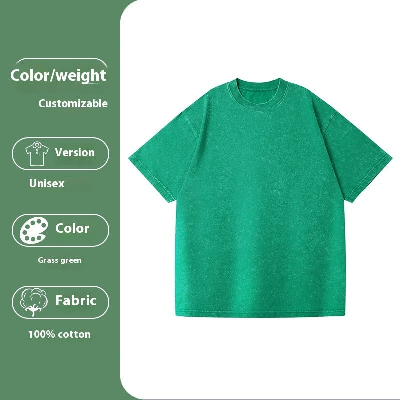 Austin – Loose Cotton Washed T-shirt