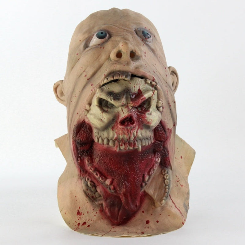 Halloween Horror Octopus Monster Latex Mask - Scary Party Costume Prop
