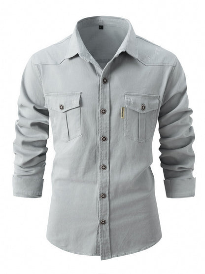 Kevin – European Size Shirt for Men with Stretch