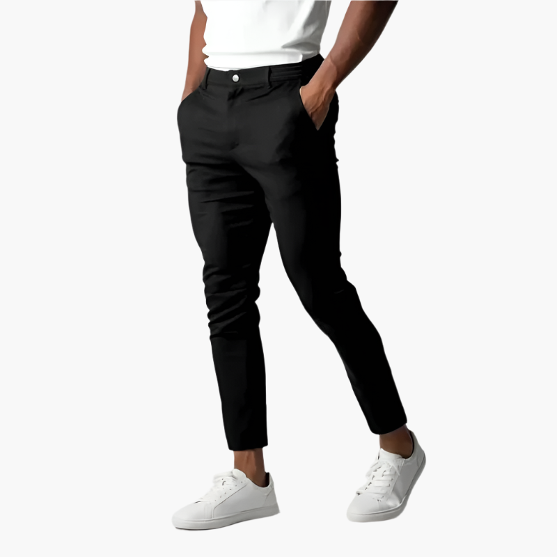 Men's Slim Fit Chino Pants for Versatile Style and Comfort