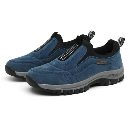Men's Orthopedic Slip-On Walking Shoes for Outdoor Comfort and Support