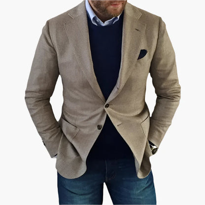 Men's Classic Blazer Timeless Style for Business and Casual Occasions