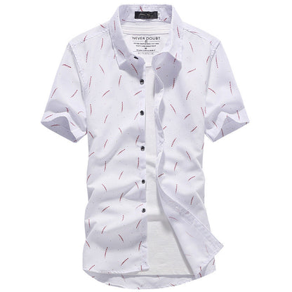 Norman – Men's Slim Fit Short-Sleeved Shirt