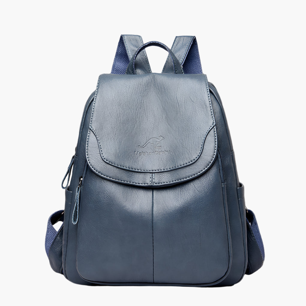 Women's Fashion Anti-Theft Leather Backpack, Elegant Everyday Organizer for Work and Travel