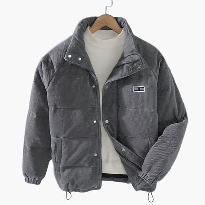 Men's Stylish Winter Puffer Jacket for Urban and Outdoor Use