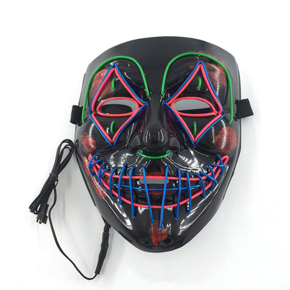 Halloween LED Luminous Mask for Parties and Costume Cosplay