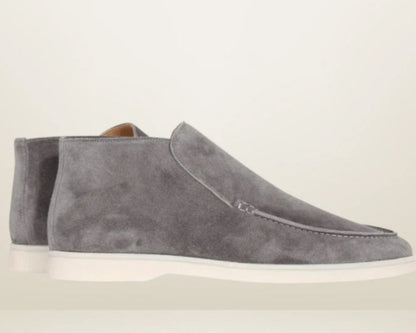 Catherine – Retro Flat Ankle-length Loafers