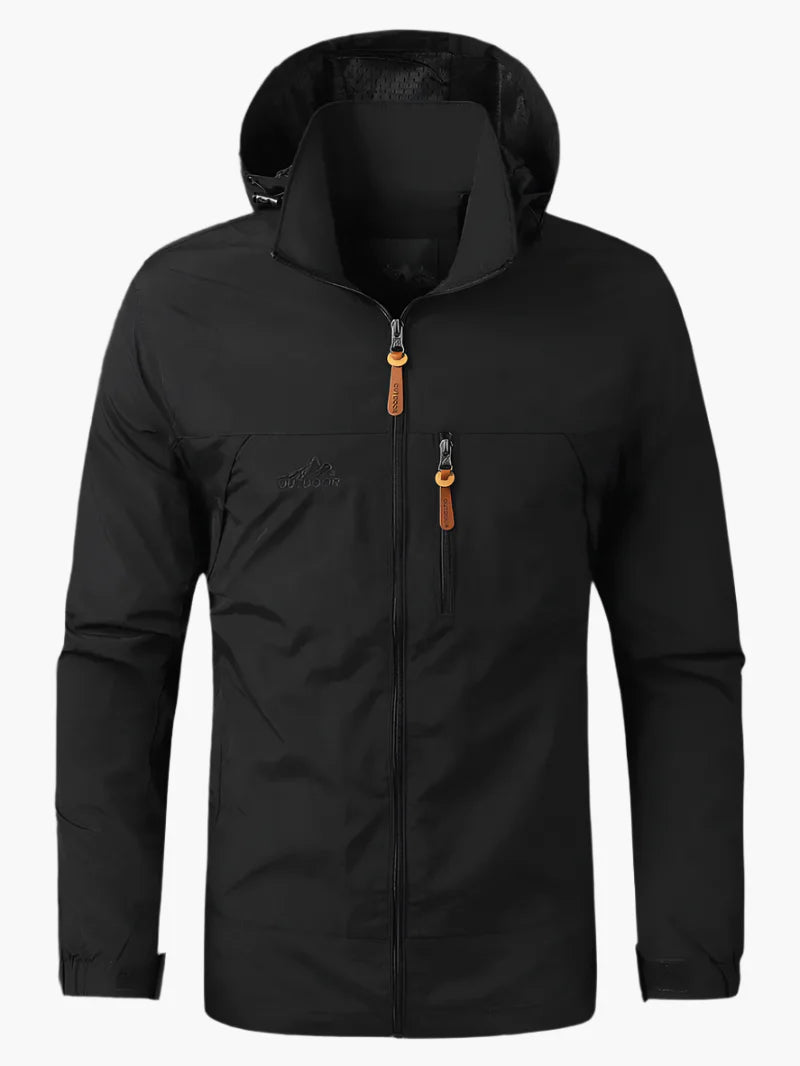 Men's Outdoor Waterproof Windproof Hiking Jacket – Adventure Ready Functional Outerwear