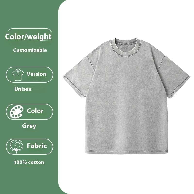 Austin – Loose Cotton Washed T-shirt