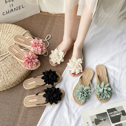 Mandy – Floral Casual Beach Sandals