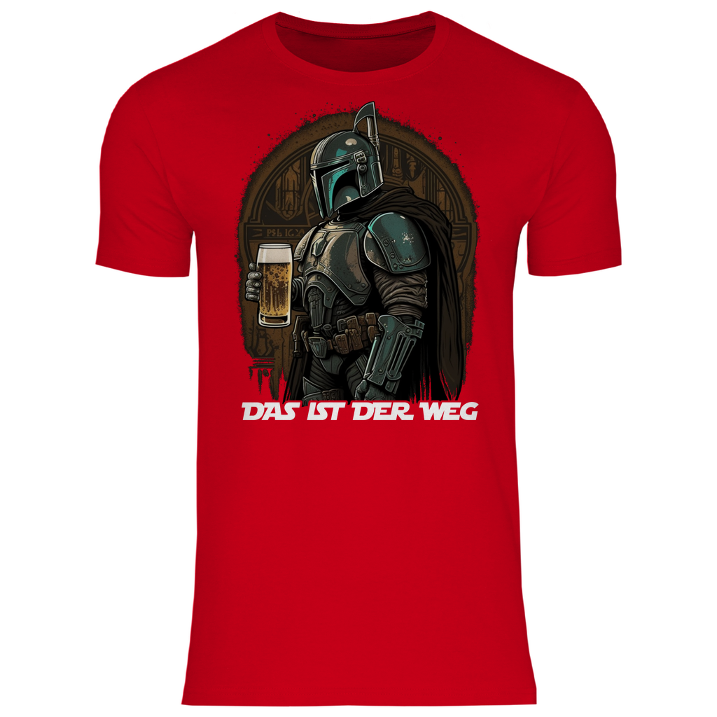 Tom – Mandalorian Beer Fun Men's Shirt