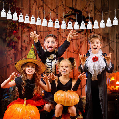 Halloween Ghost Hanging Ornaments – Spooky Party Tree Decorations for Halloween