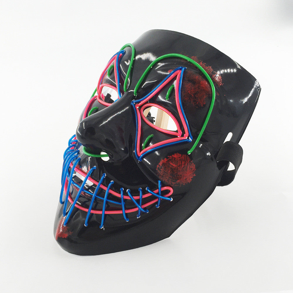 Halloween LED Luminous Mask for Parties and Costume Cosplay