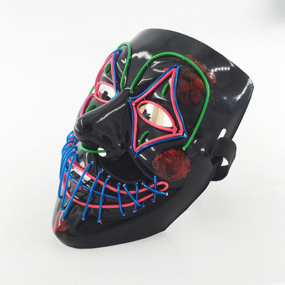 Halloween LED Luminous Mask for Parties and Costume Cosplay
