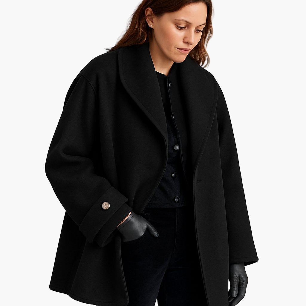 Women's Elegant Oversized Trench Coat – Fashionable Winter Outerwear for Versatile Occasions