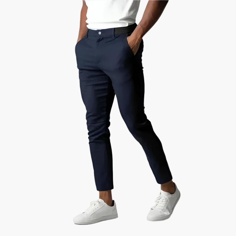 Men's Slim Fit Chino Pants for Versatile Style and Comfort
